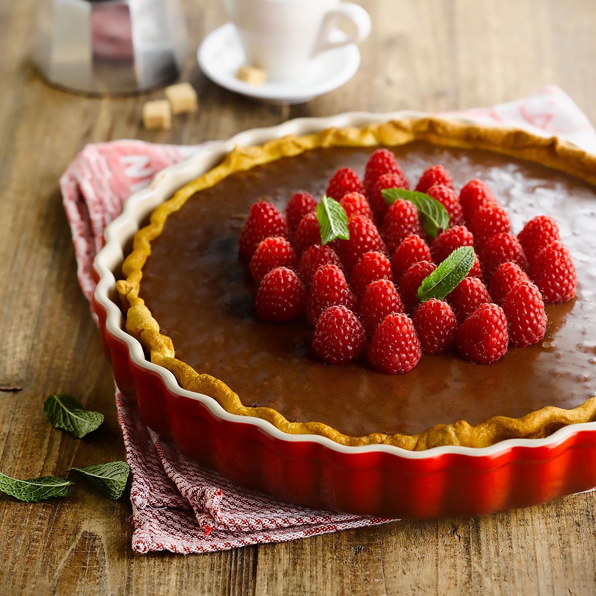 LeCreuset Форма для запекания 28см вишневая