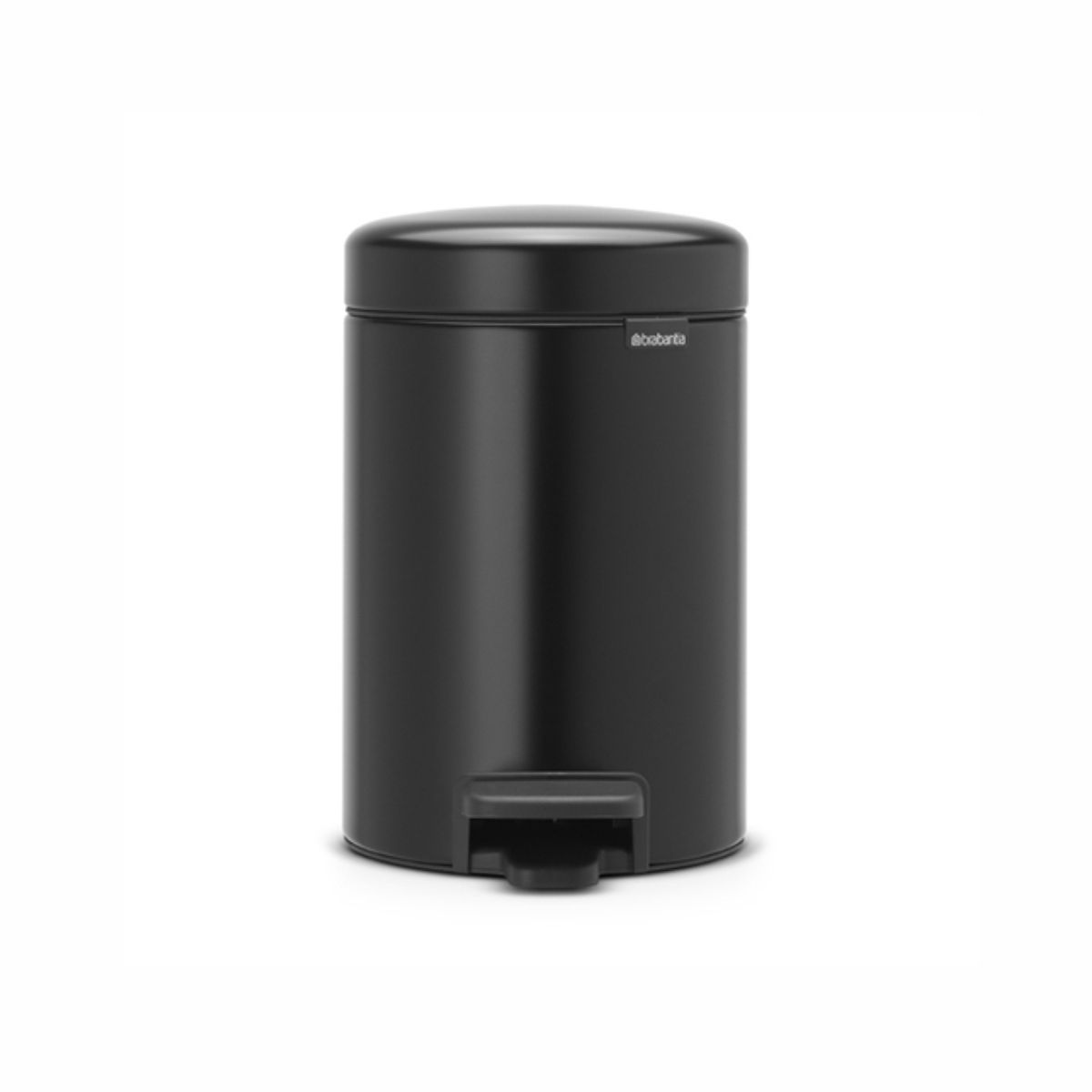 Brabantia Newlcon Ведро с педалью 3л черное 113321