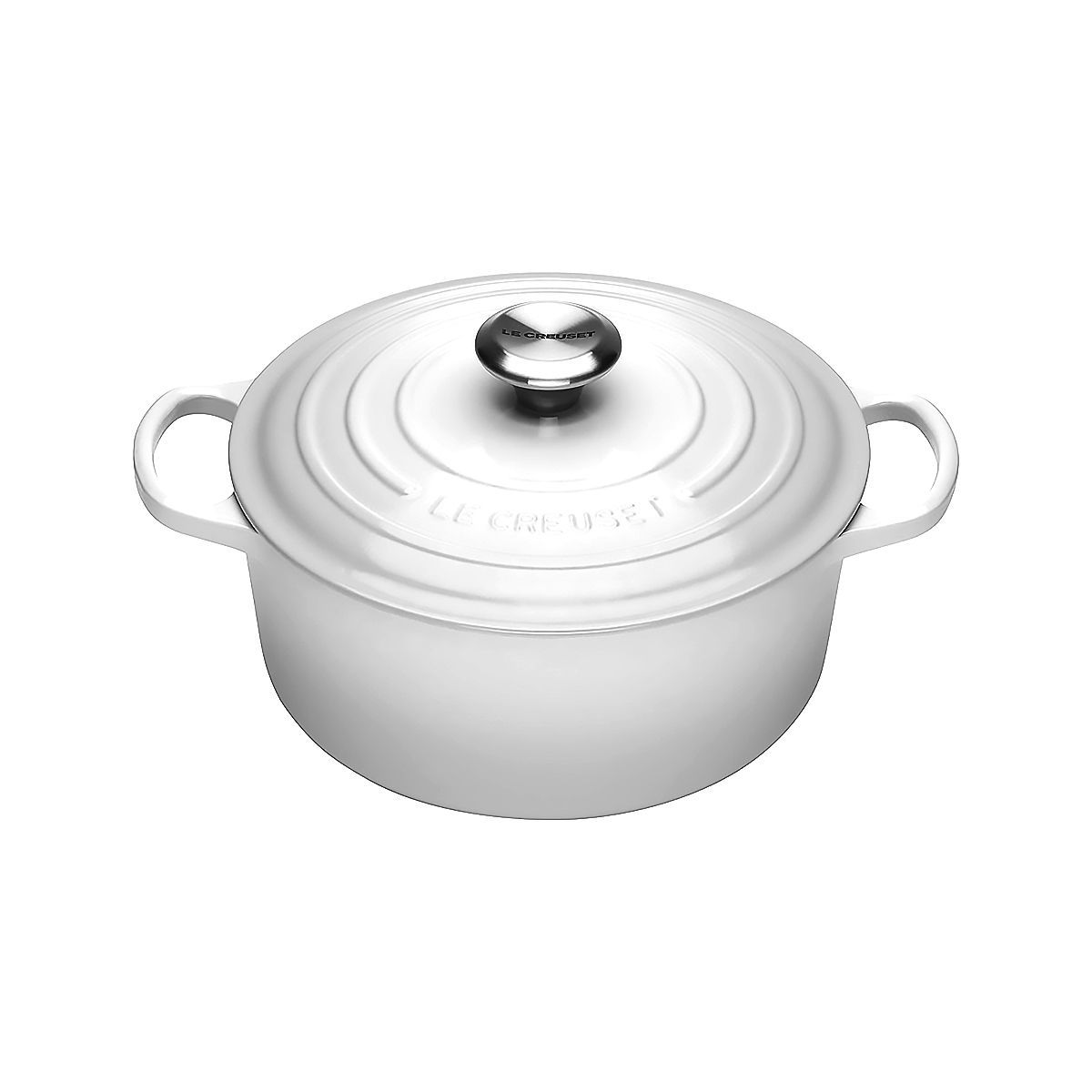 LeCreuset Кастрюля круглая 24см 4,2л меренга
