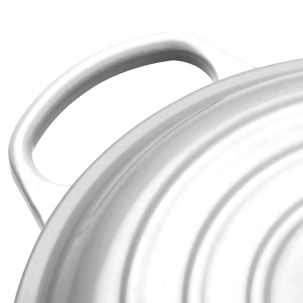 LeCreuset Кастрюля низкая 26см 2,2л меренга