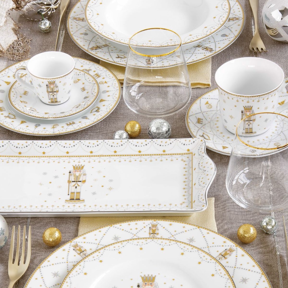 EL Royal Nutcracker Набор 2 кофейные чашки с блюдцем 80мл