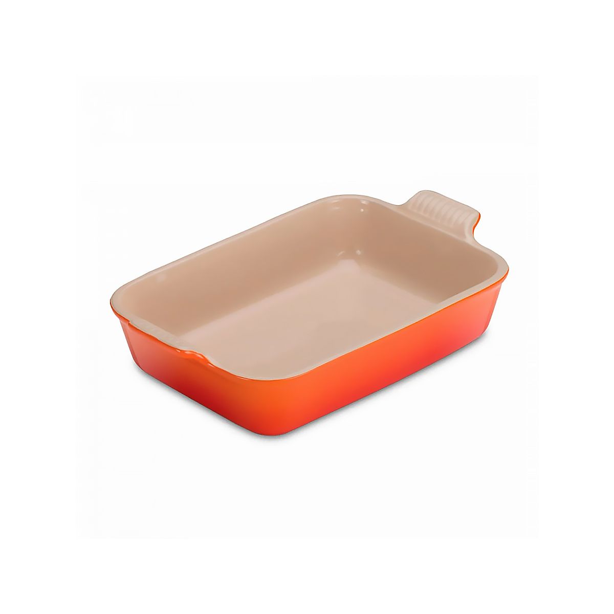 LeCreuset Форма для запекания 26x19см керамика оранжевая