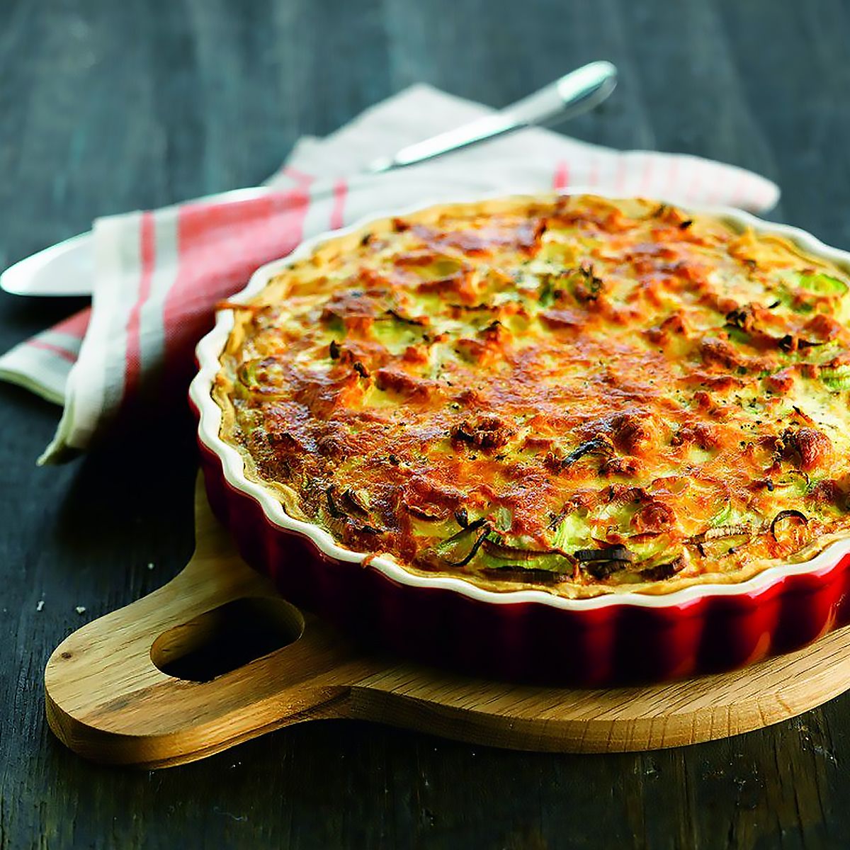 LeCreuset Форма для запекания 28см вишневая