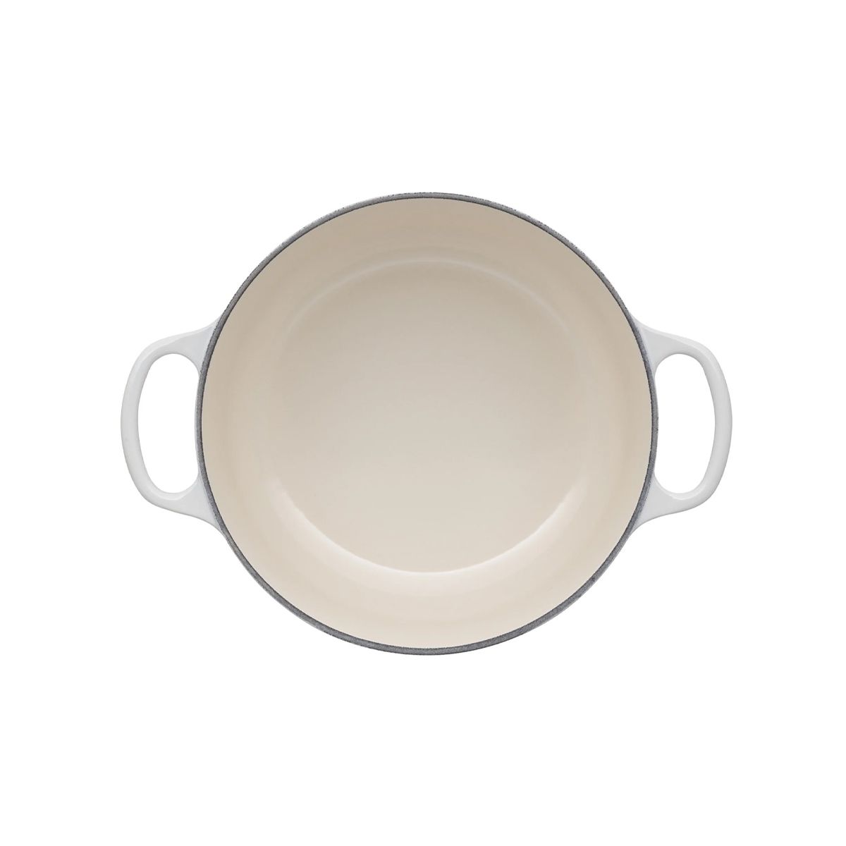 LeCreuset Кастрюля круглая 20см 2,4л меренга