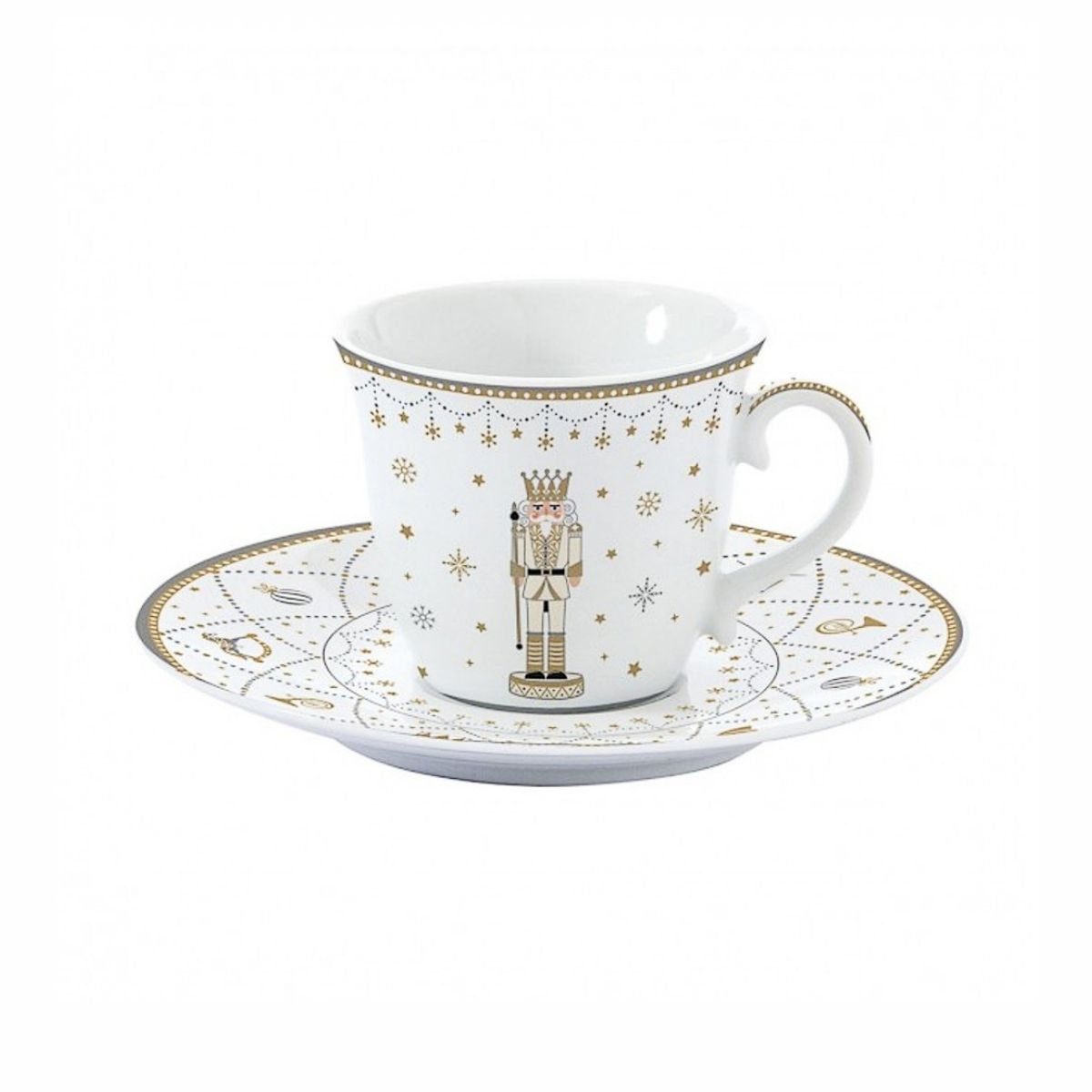EL Royal Nutcracker Чайная чашка с блюдцем 200мл
