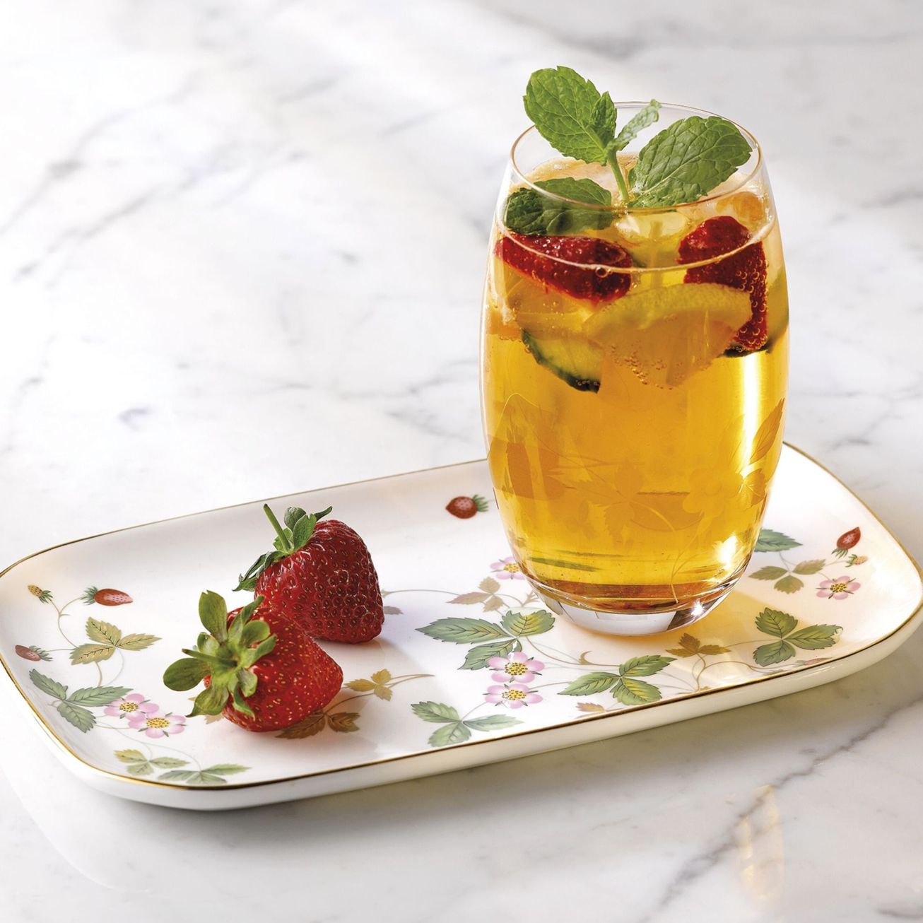 WW WILD STRAWBERRY Поднос для сэндвичей 25 см