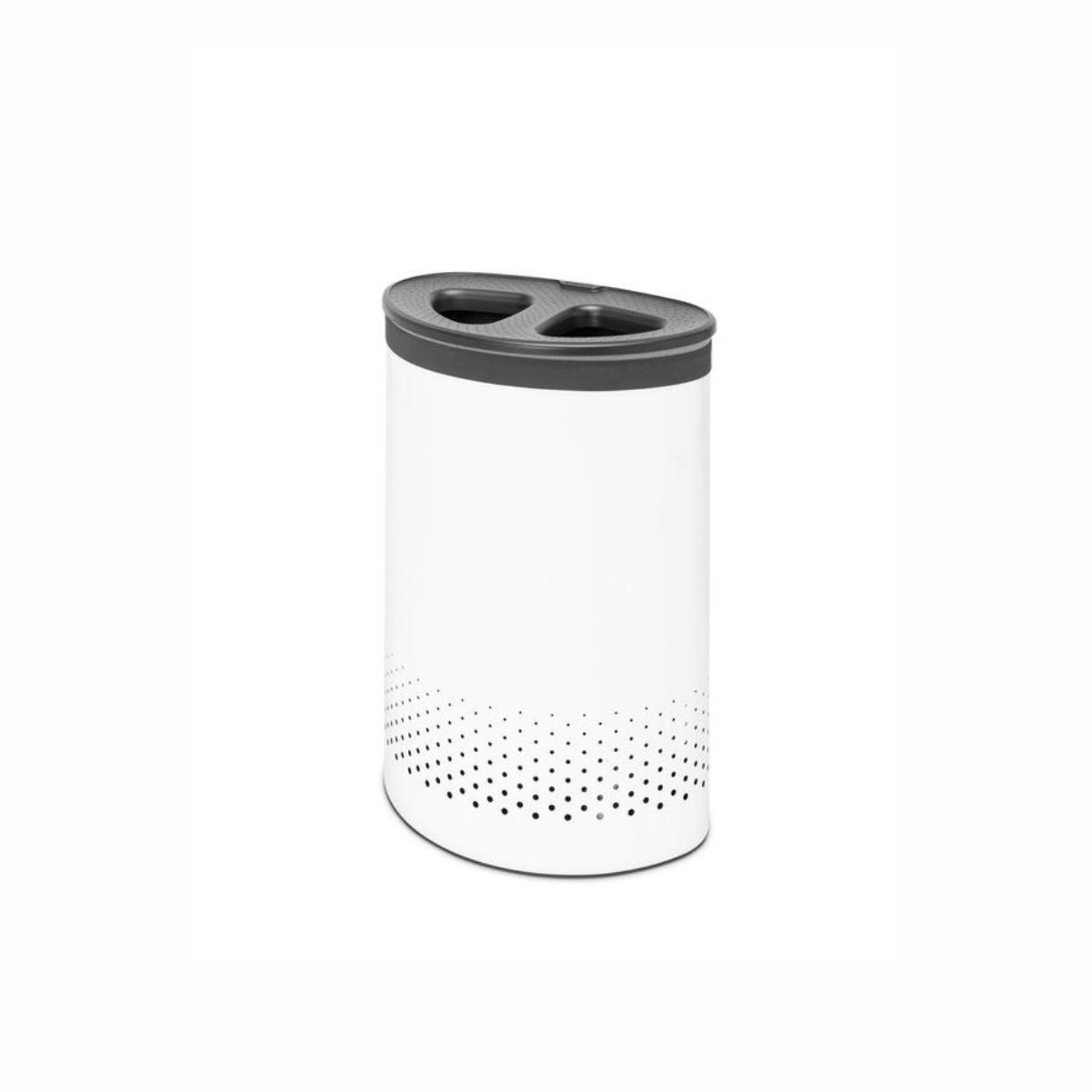 Brabantia Корзина д/белья 55л белая 304903