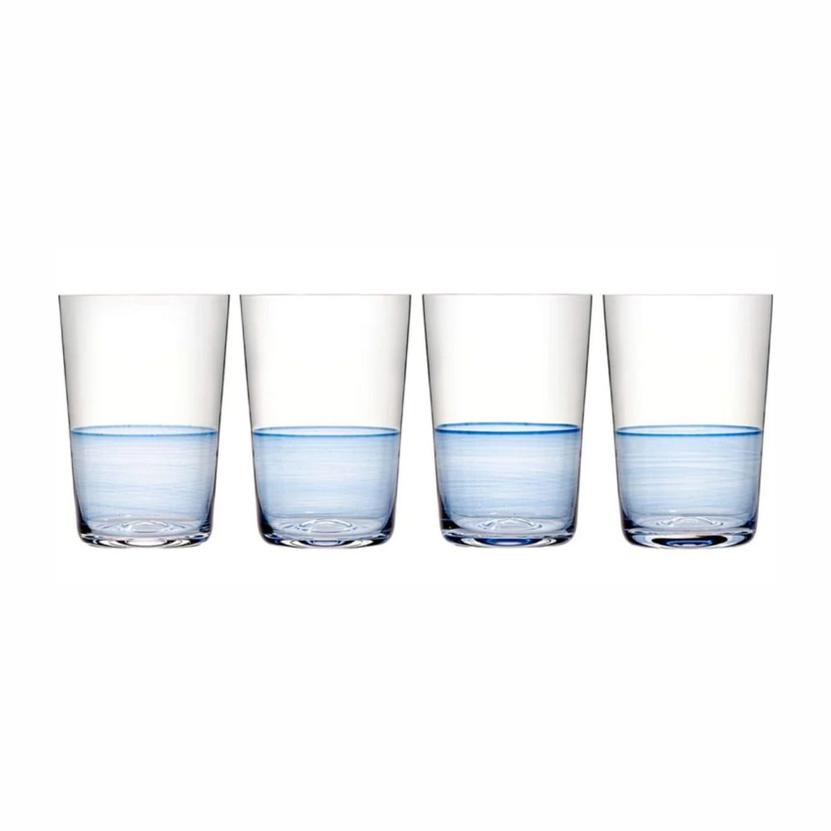RD 1815 Blue GLASS Набор 4 стакана 500мл