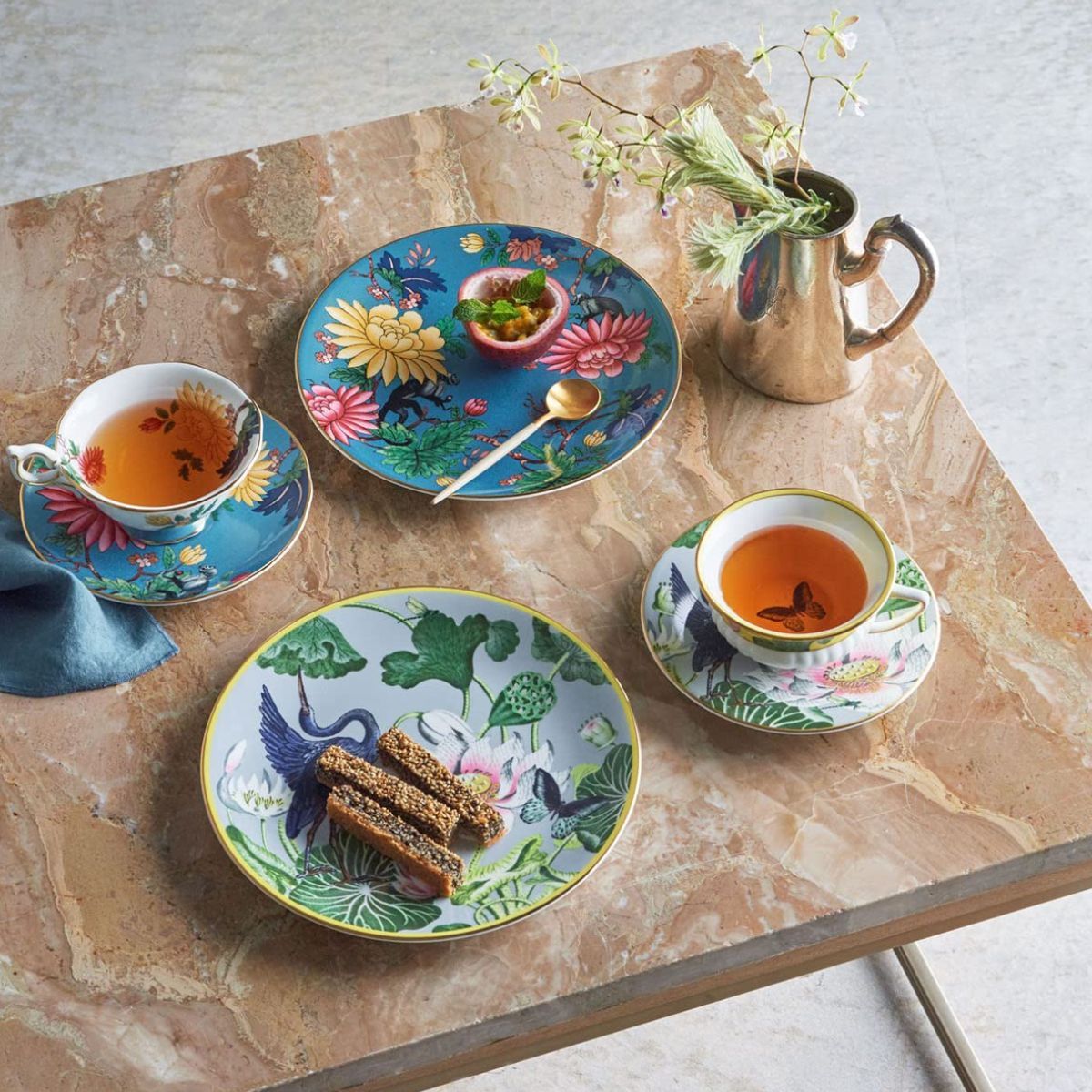 WW Wonderlust Тарелка 20см Sapphire Garden