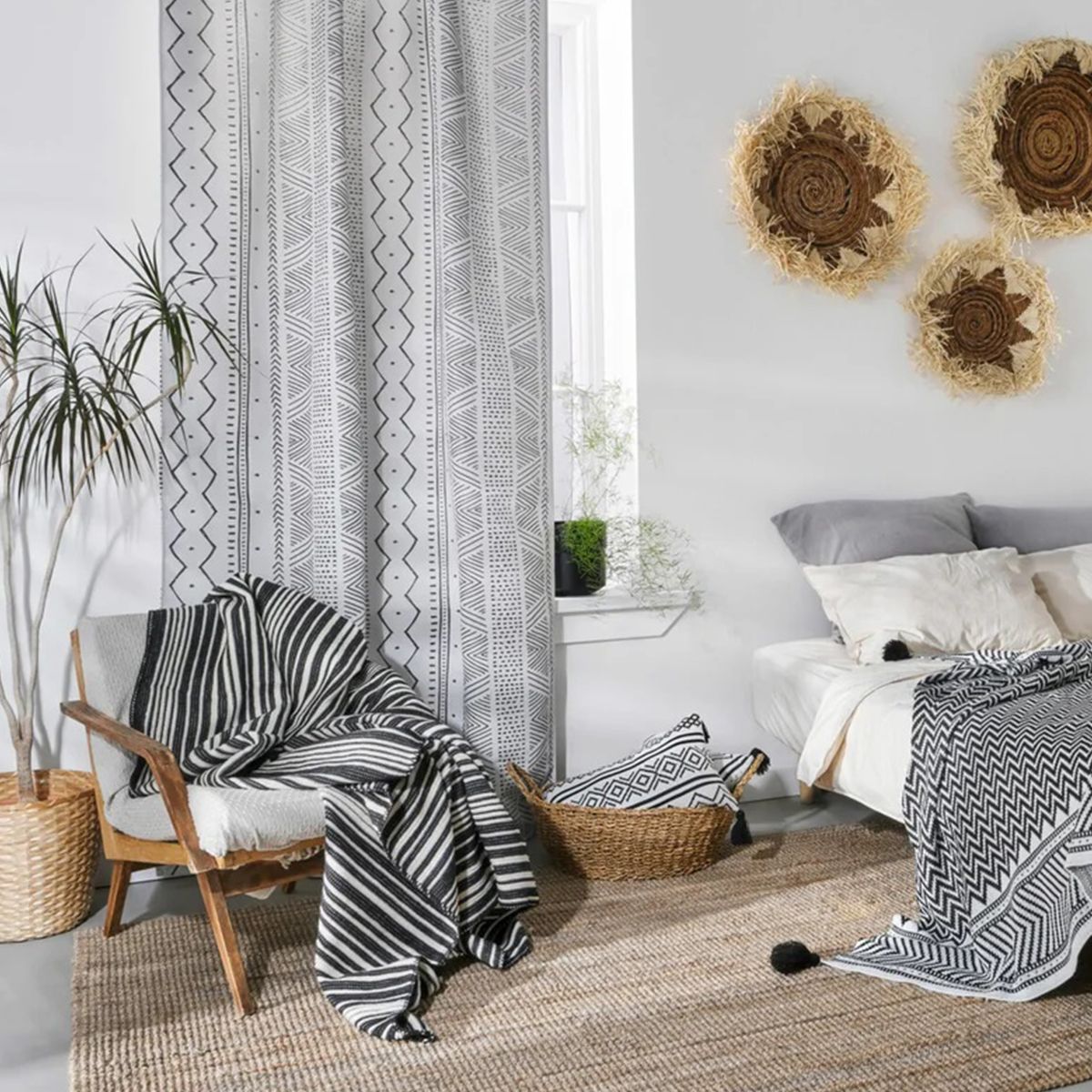 Moroshka Плед Nomads 130х170см черный