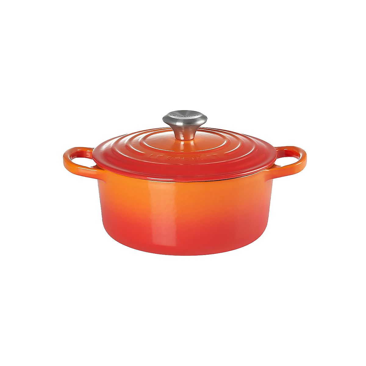 LeCreuset Кастрюля круглая 24см 4,2л оранжевая
