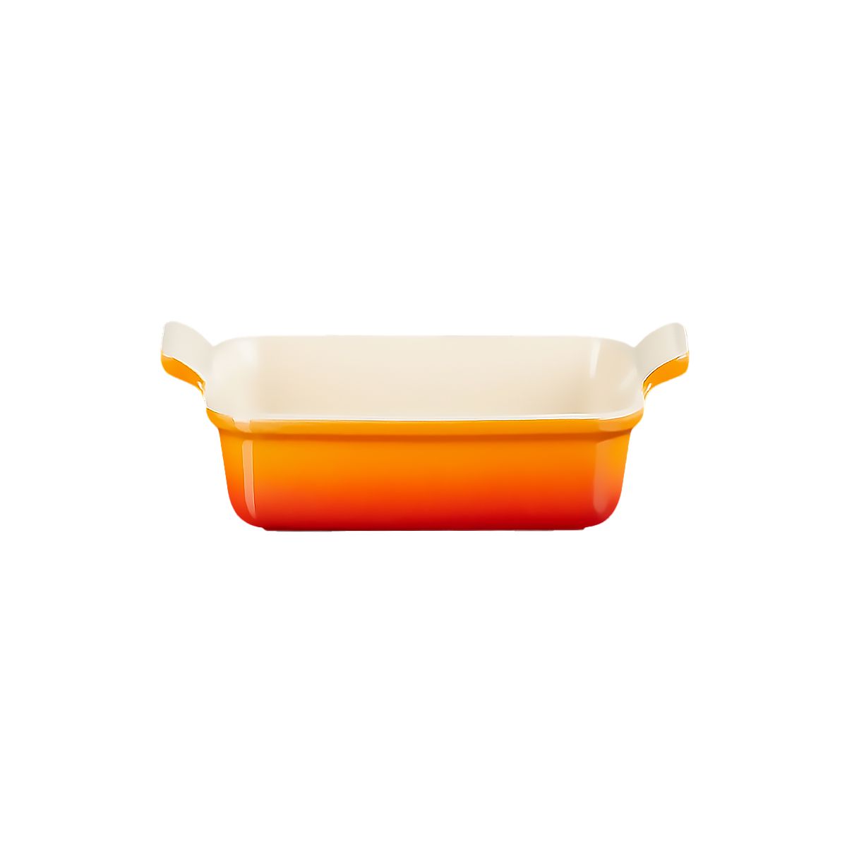LeCreuset Форма для запекания 19x14см керамика оранжевая