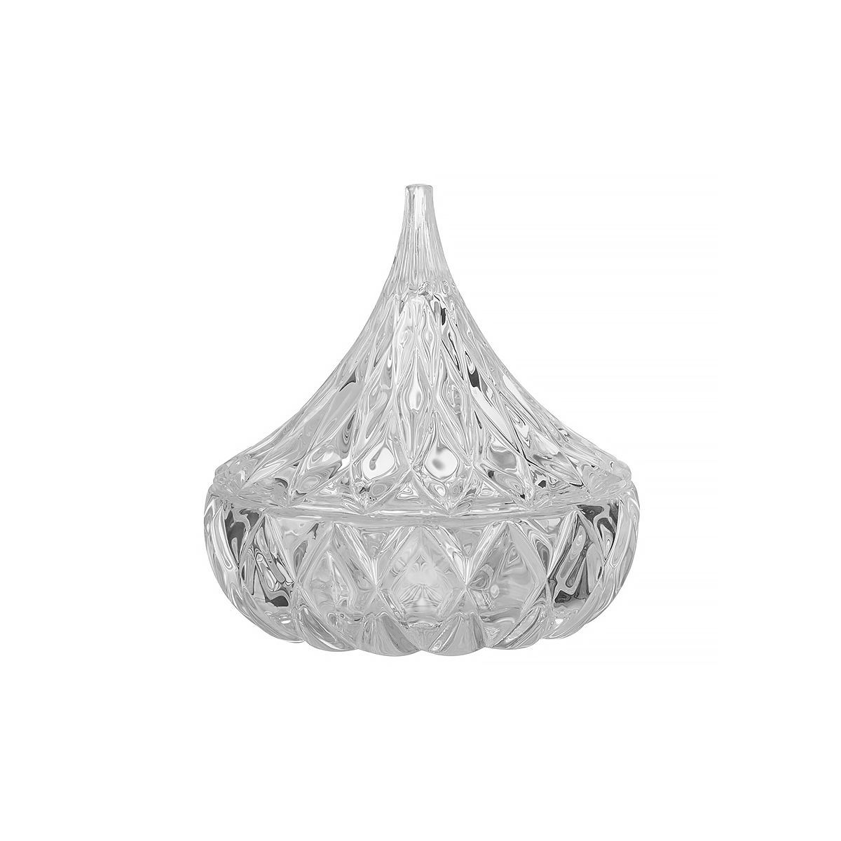 J-Linе Емкость с крышкой 12,5x12,5x13cм стекло 23551