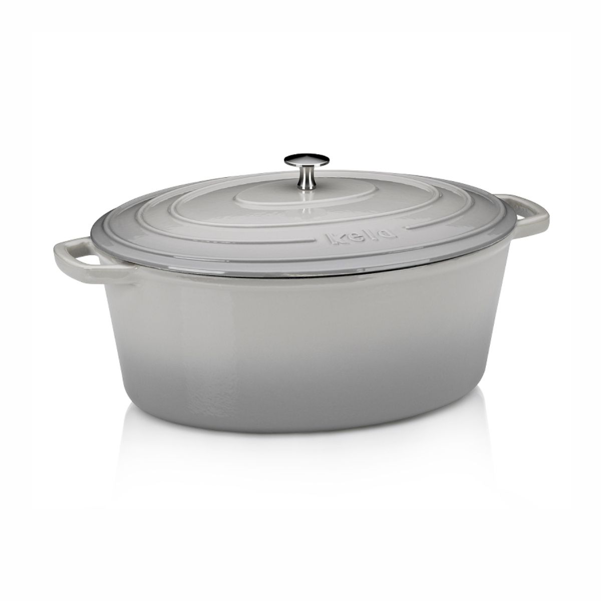 Kela Кастрюля Calido серый 9,3л 