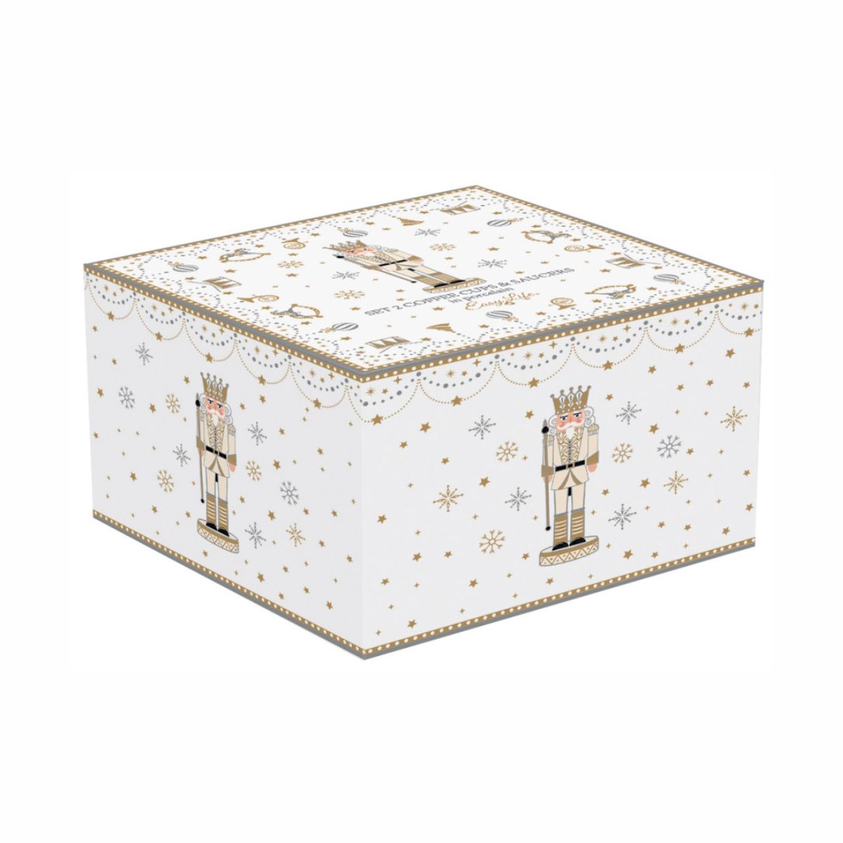 EL Royal Nutcracker Набор 2 кофейные чашки с блюдцем 80мл