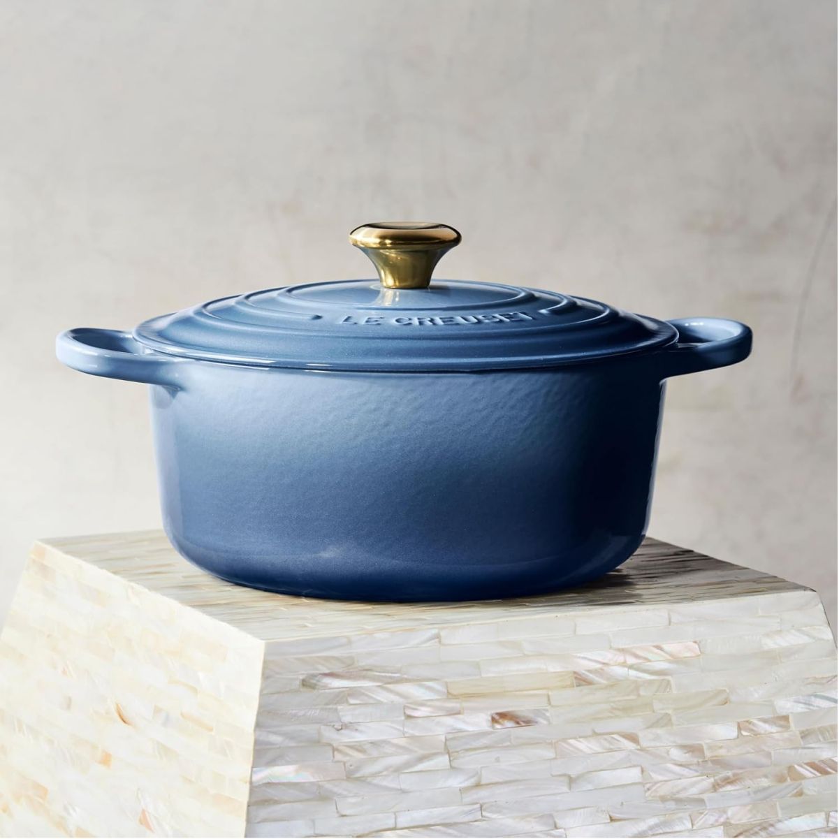 LeCreuset Кастрюля круглая 20см 2,4л Chambray