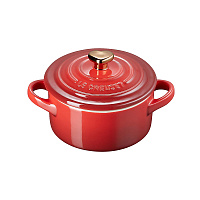 LeCreuset Кокотница HEART 10см вишневая