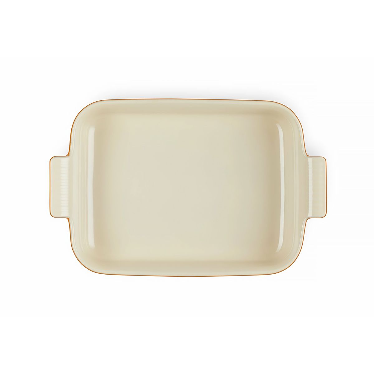 LeCreuset Форма для запекания 32x24см керамика оранжевая