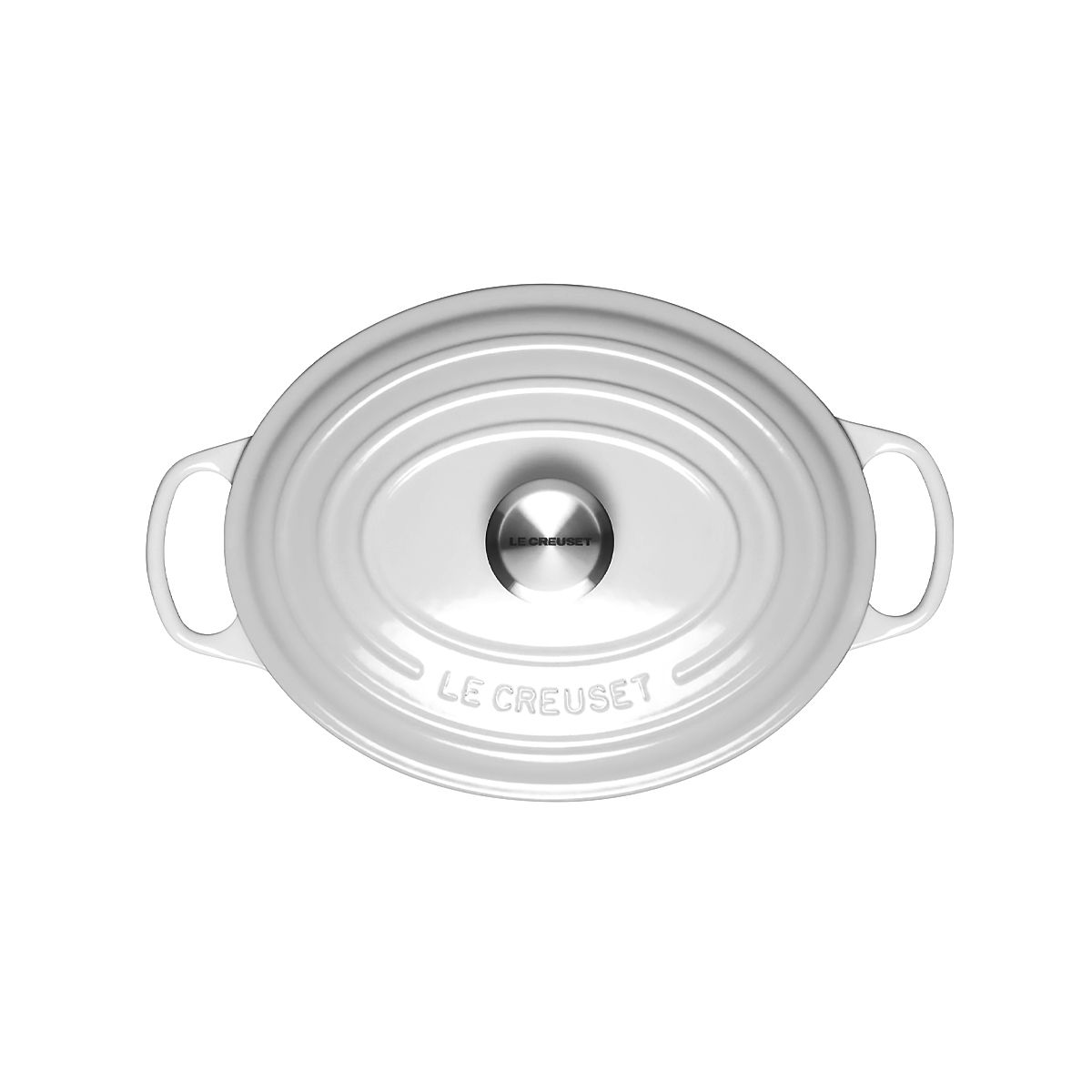 LeCreuset Кастрюля овальная 29см 4,7л меренга