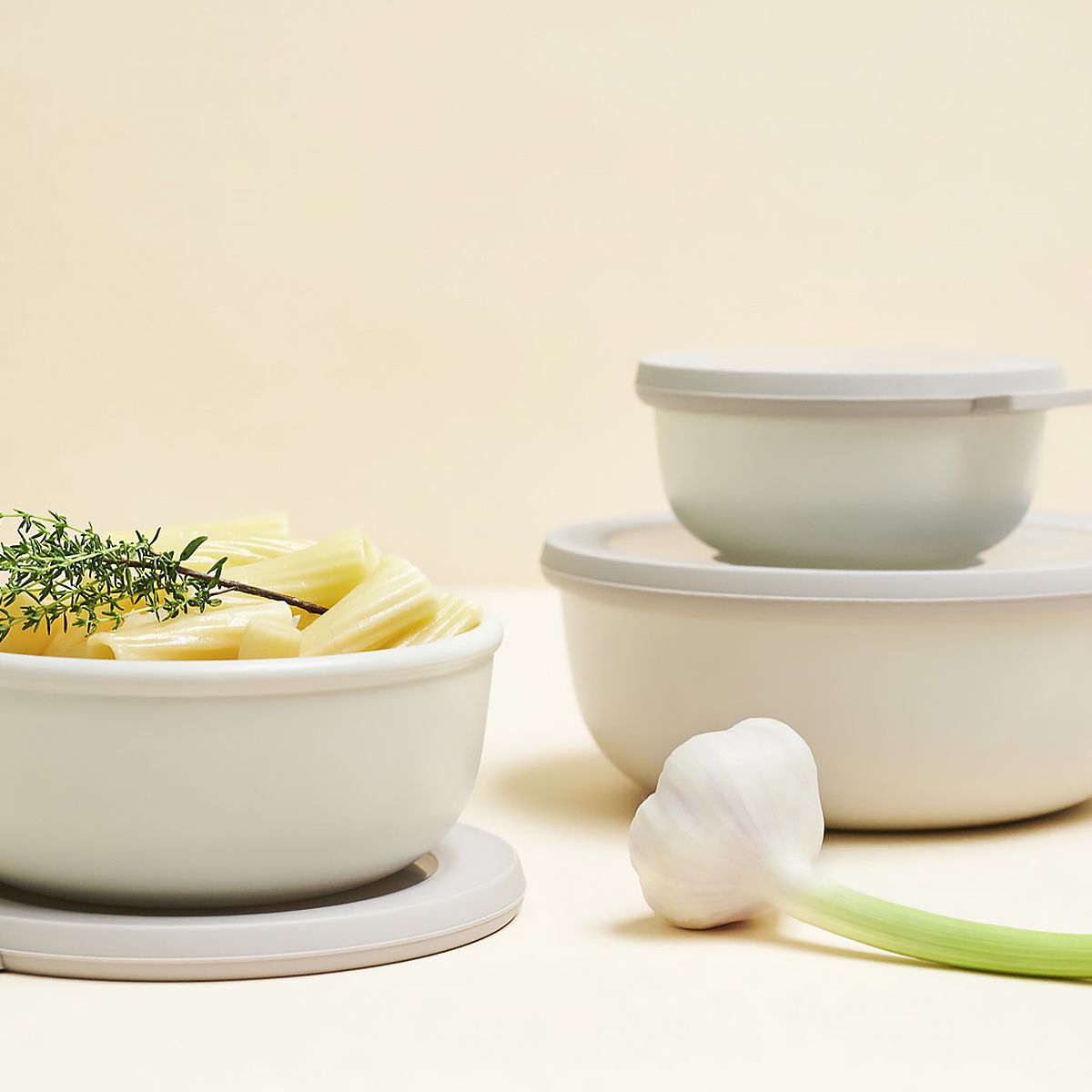 Mepal Сirqula Набор 3 контейнера (750+1500+3000) white 