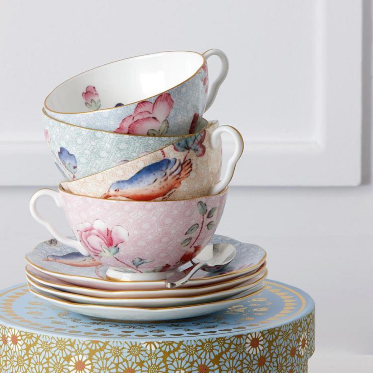 WW Cuckoo Набор Tea Story 2 предмета (чашка/блюдце) Green