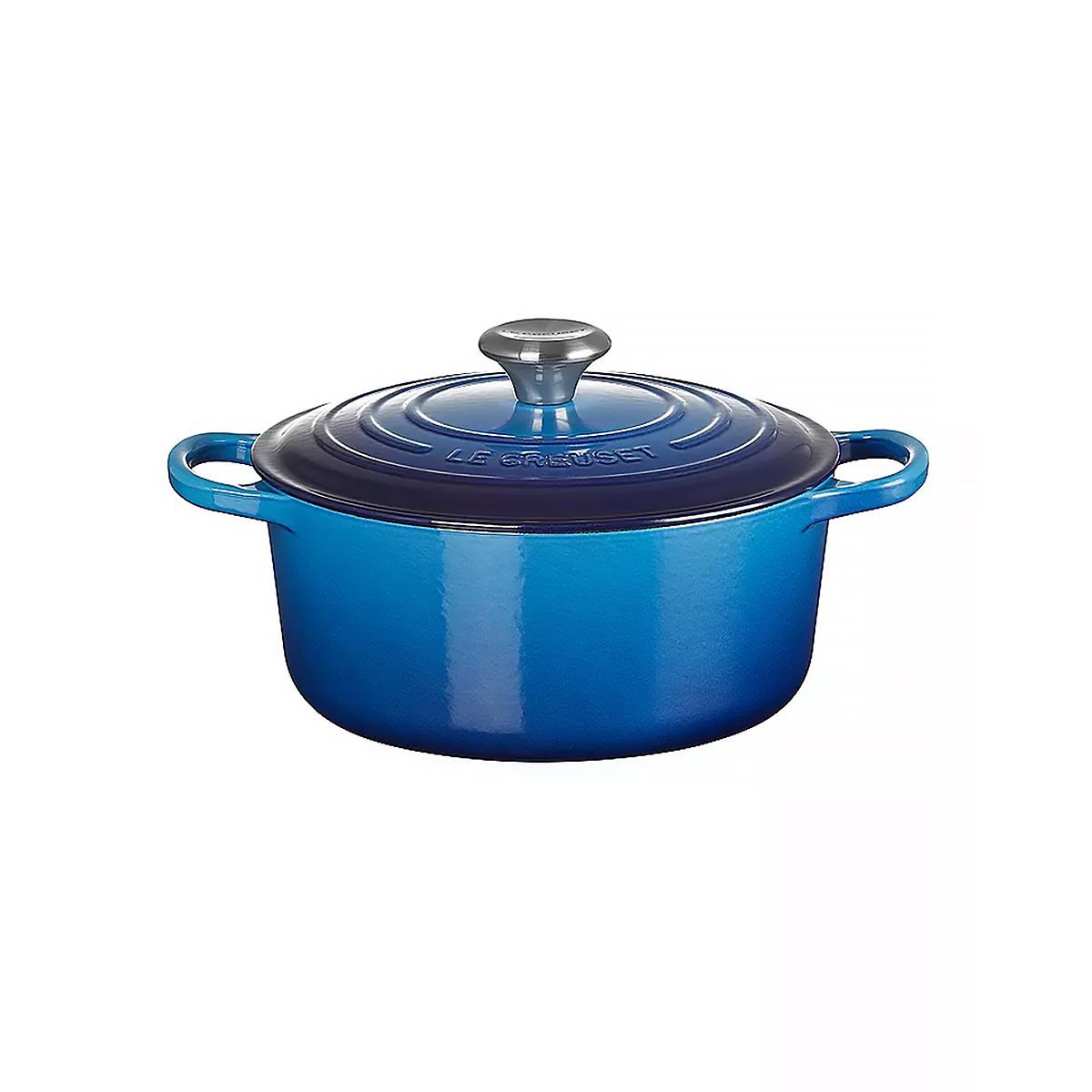 LeCreuset Кастрюля круглая 24см 4,2л AZURE