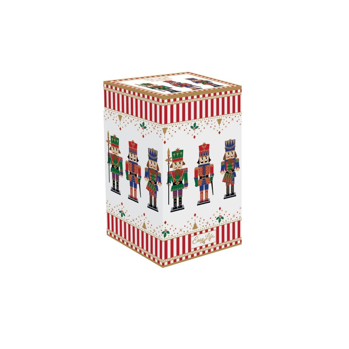 EL Nutcracker Classic Подсвечник домик 6,5х6,5х14,5см