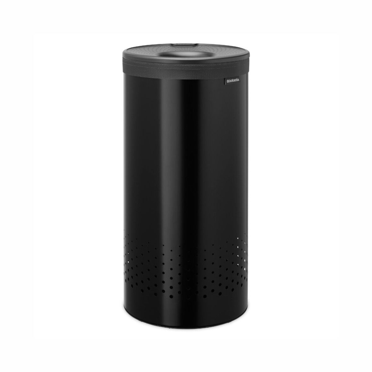 Brabantia Корзина д/белья 35л черная 242342