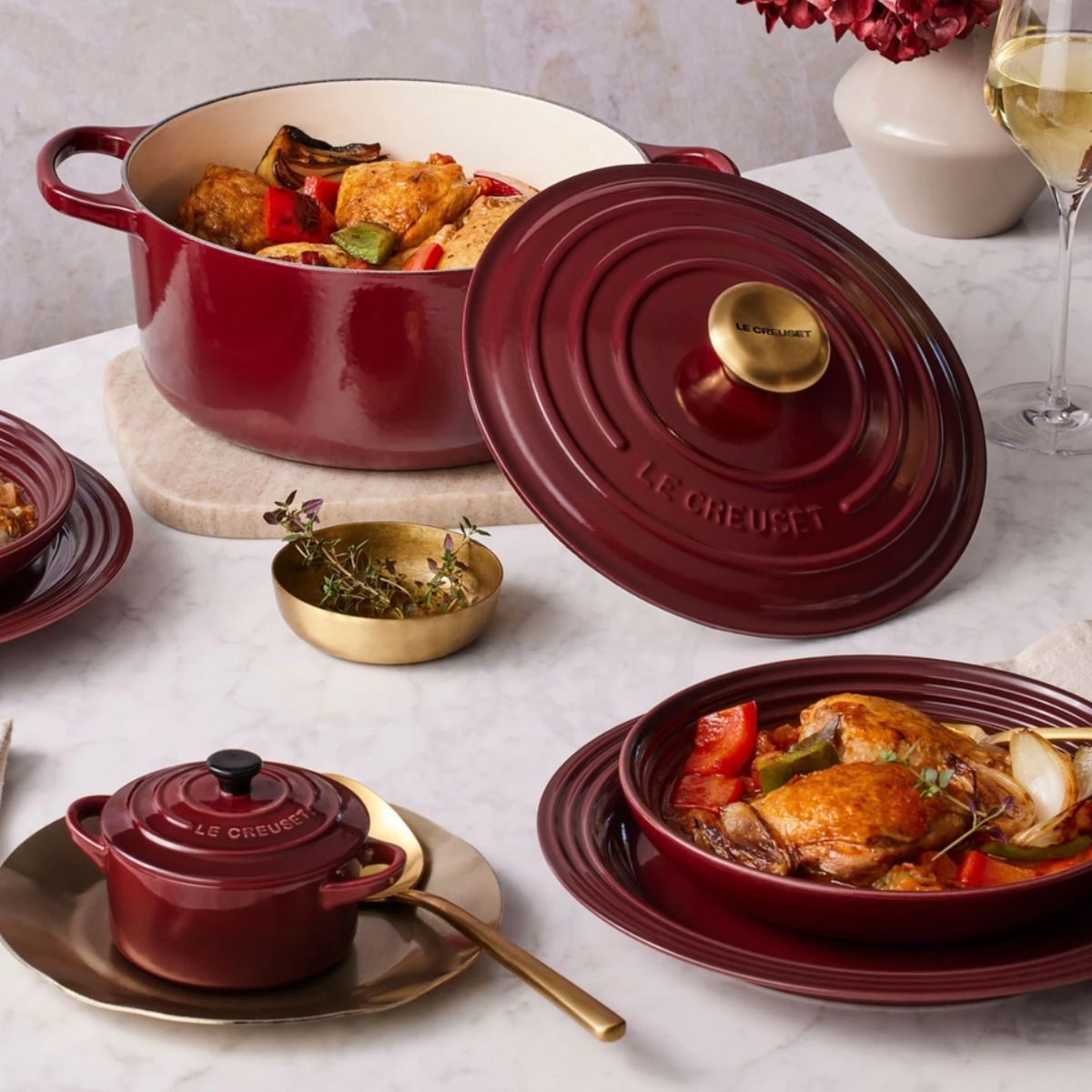 LeCreuset Кастрюля круглая 26см 5,3л Rhone