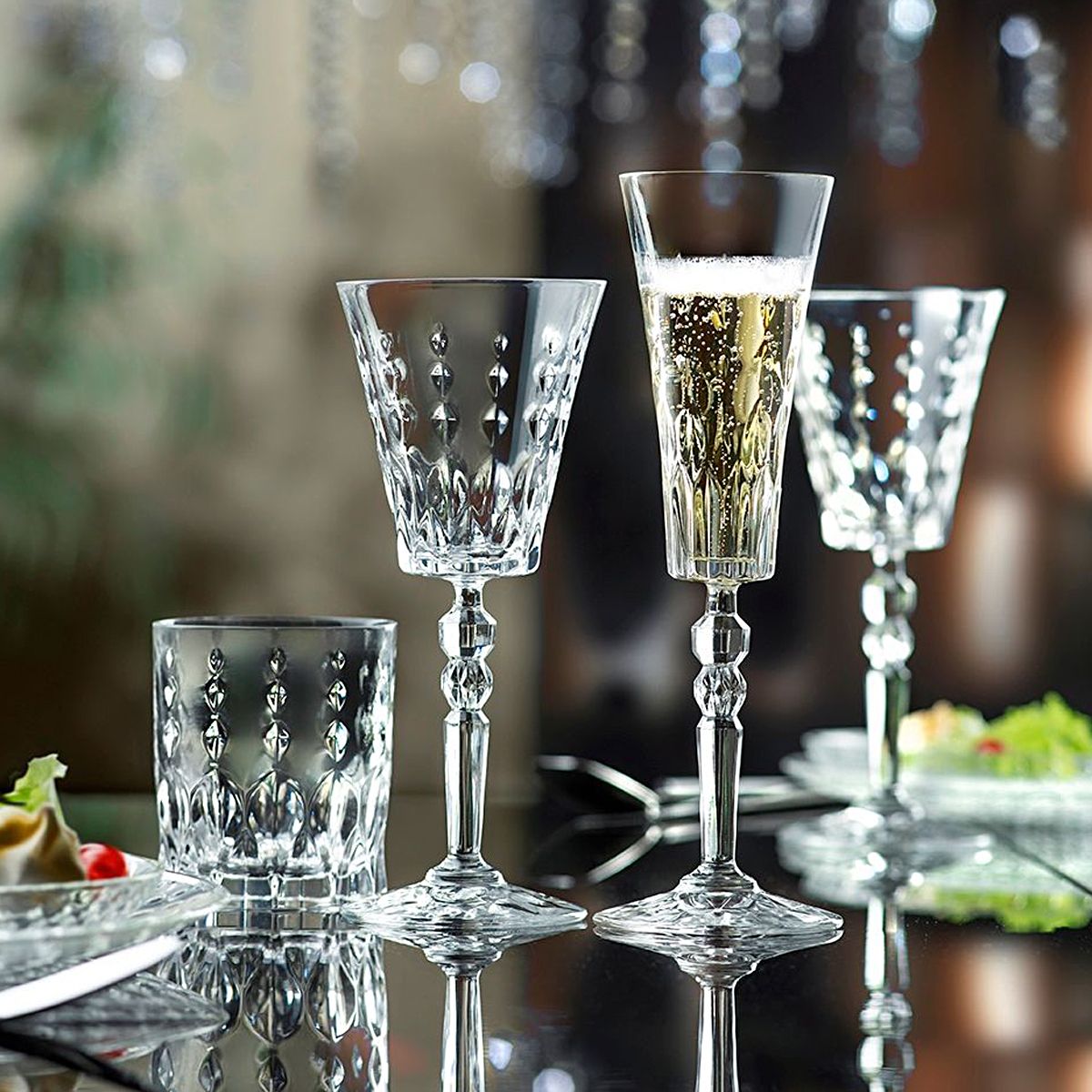 RCR Набор 6 бокалов для шампанского Marilyn 170мл