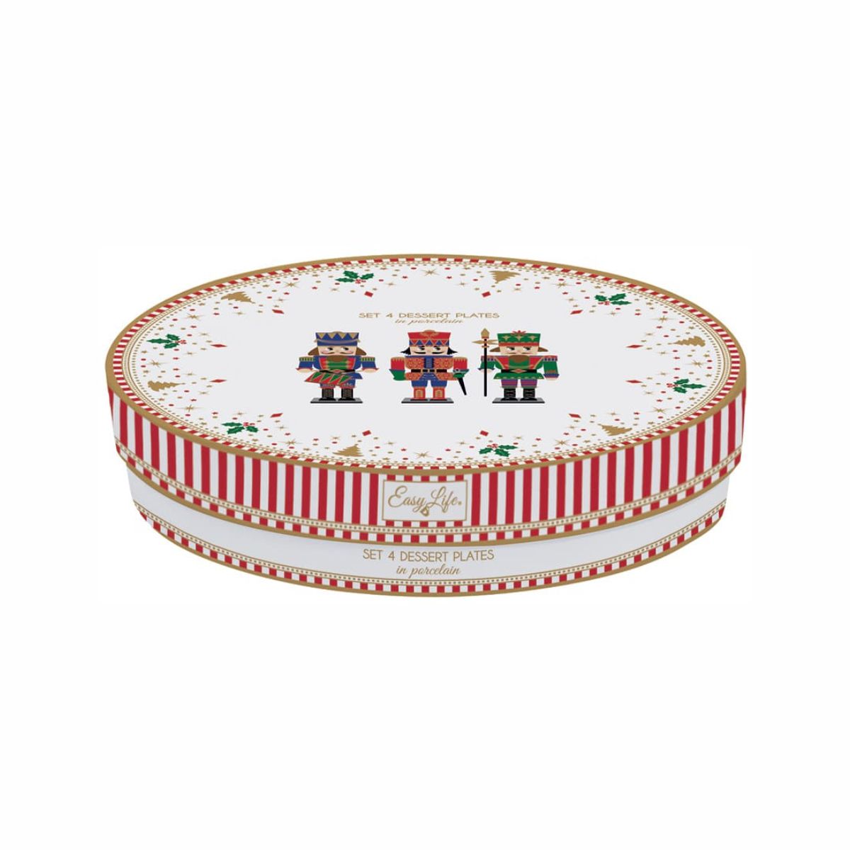 EL Nutcracker Classic Набор 4 тарелки 19см