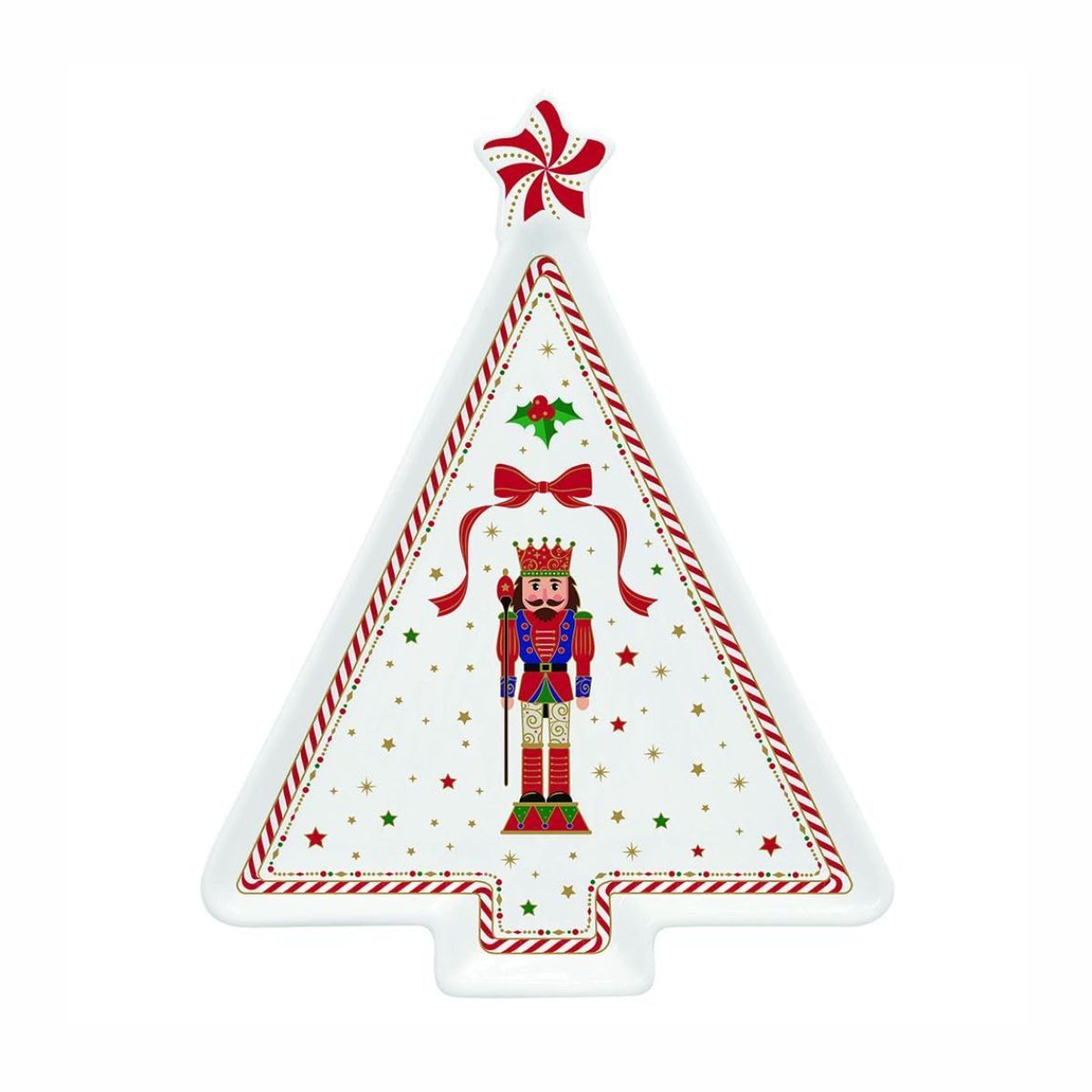 EL Nutcracker Twist Блюдо 21х16см