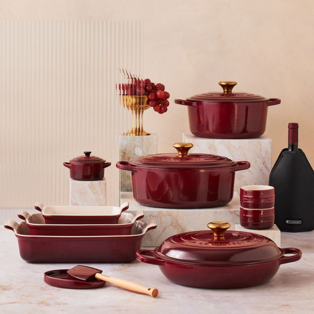 LeCreuset Кастрюля низкая 30см 3,5л Rhone