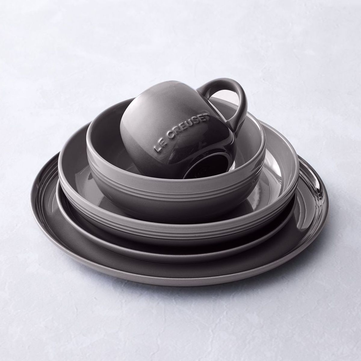 LeCreuset Чаша для пасты 960 мл Coupe керамика FLINT