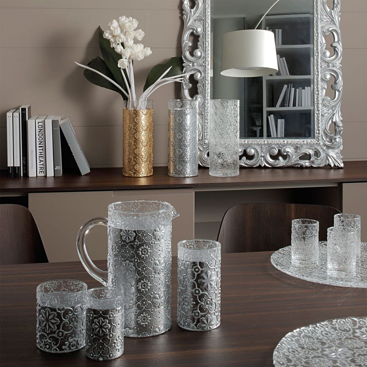 IVV Arabesque Кувшин 1,25л серебро