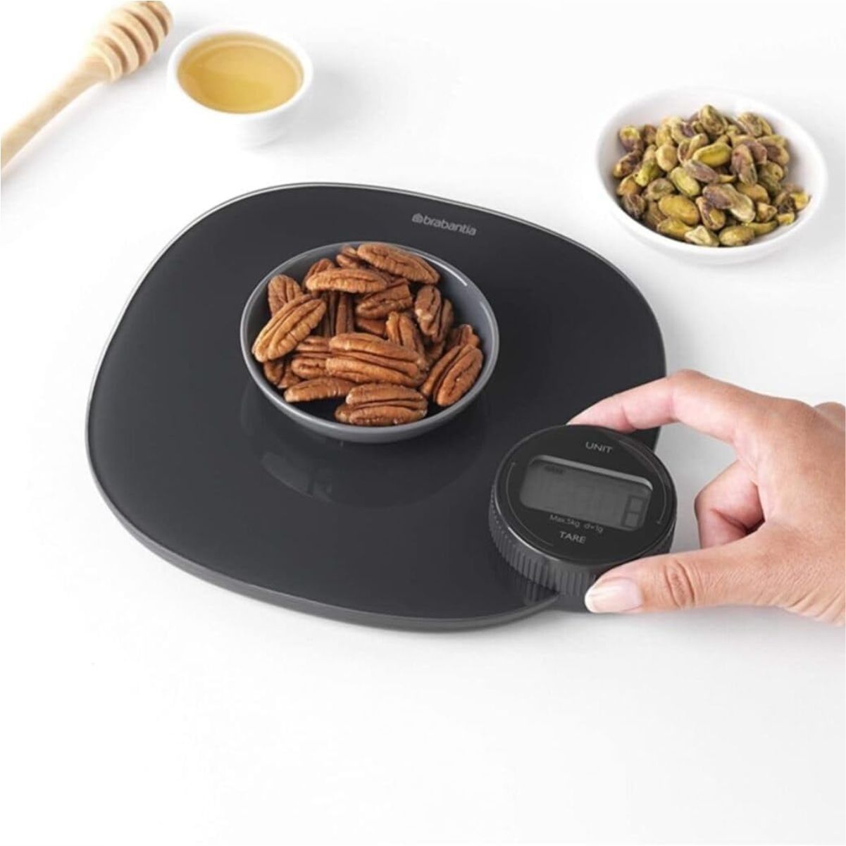 Brabantia Tasty+ Весы кухонные темно-серые 122880