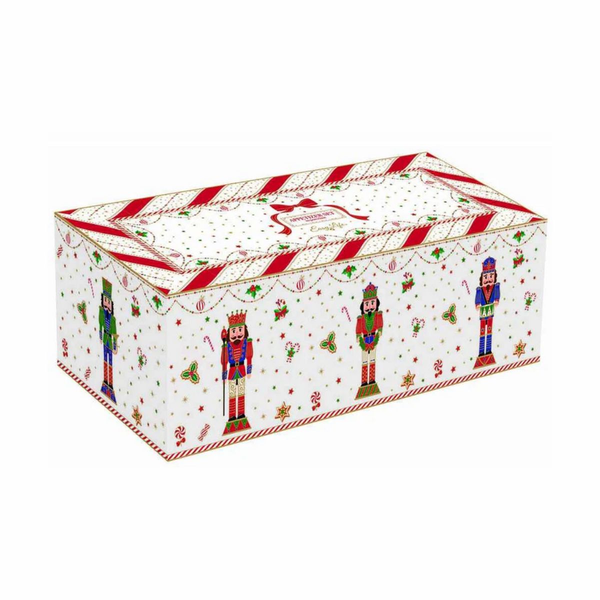 EL Nutcracker Twist Набор 4 чаши на подставке