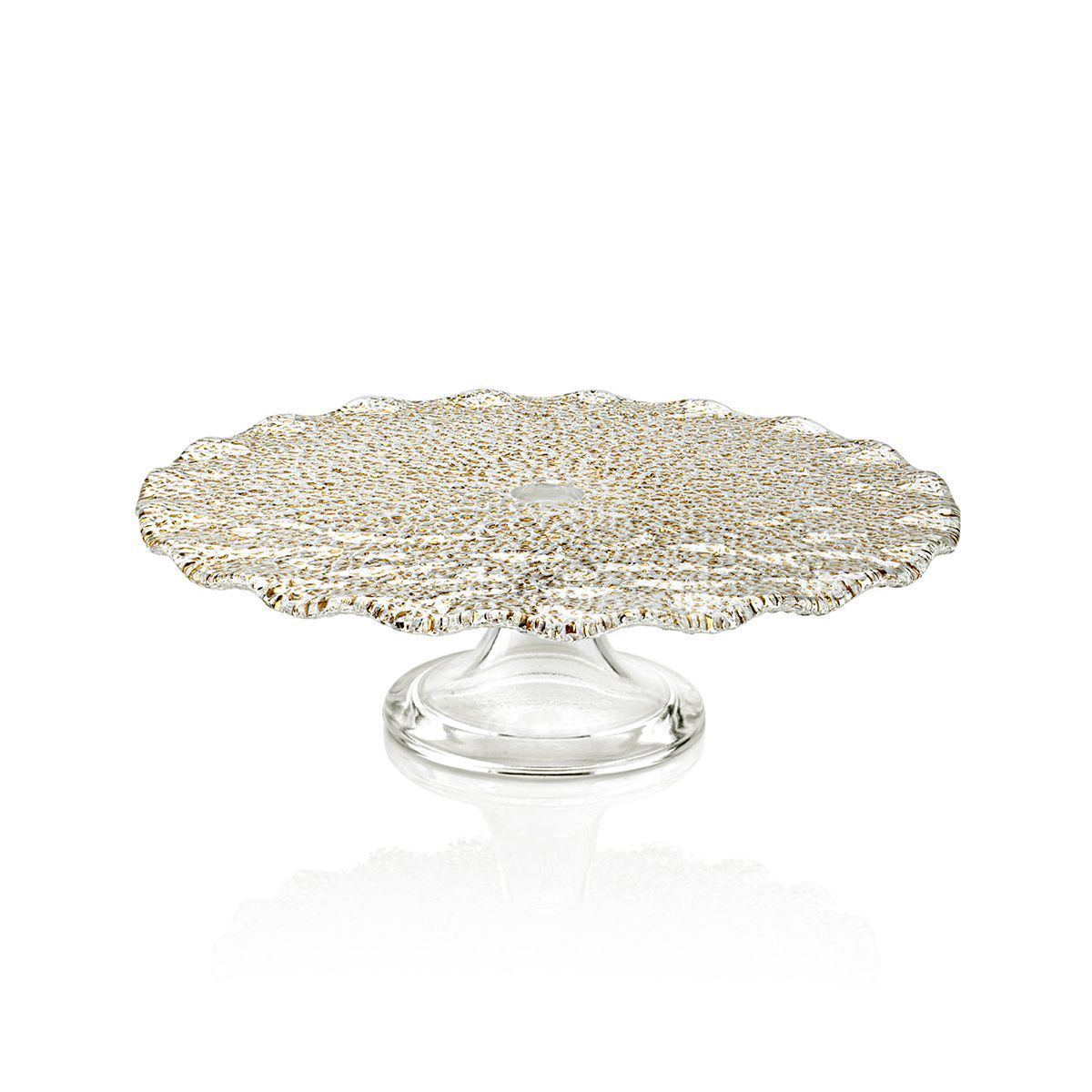 IVV Special Тортовница на ножке 26см с волнистыми краями