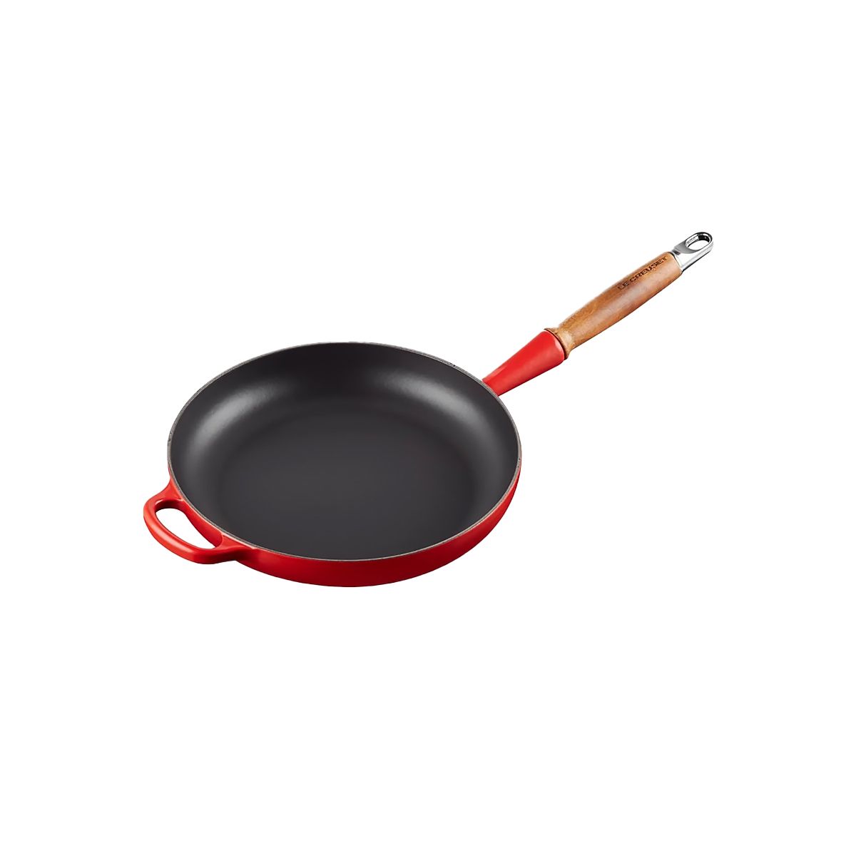 LeCreuset Сковорода 26см SIGNATURE вишневая