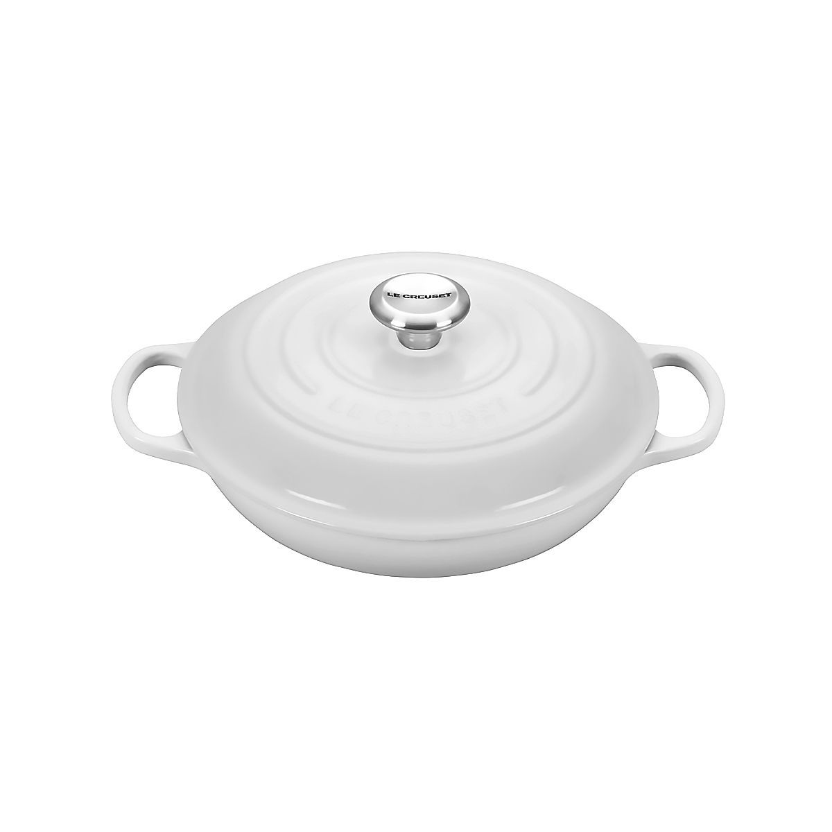 LeCreuset Кастрюля низкая 30см 3,5л меренга