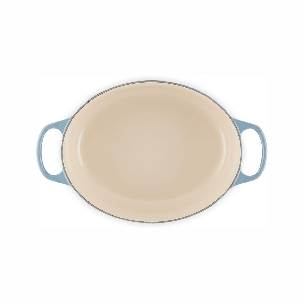 LeCreuset Кастрюля овальная 29см 4,7л Chambray