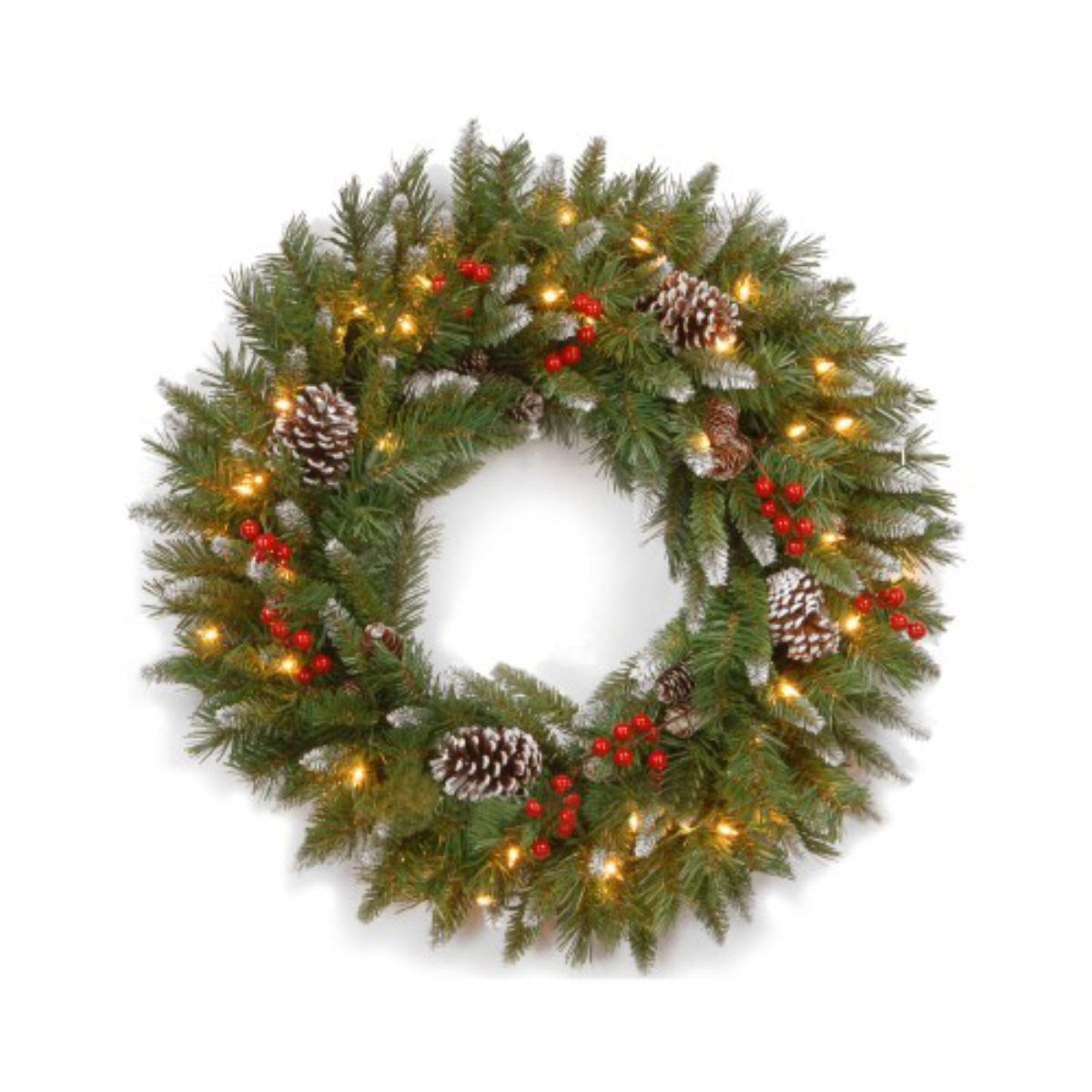 NT Венок Frosted Berry 60см 50L 31FRW24L