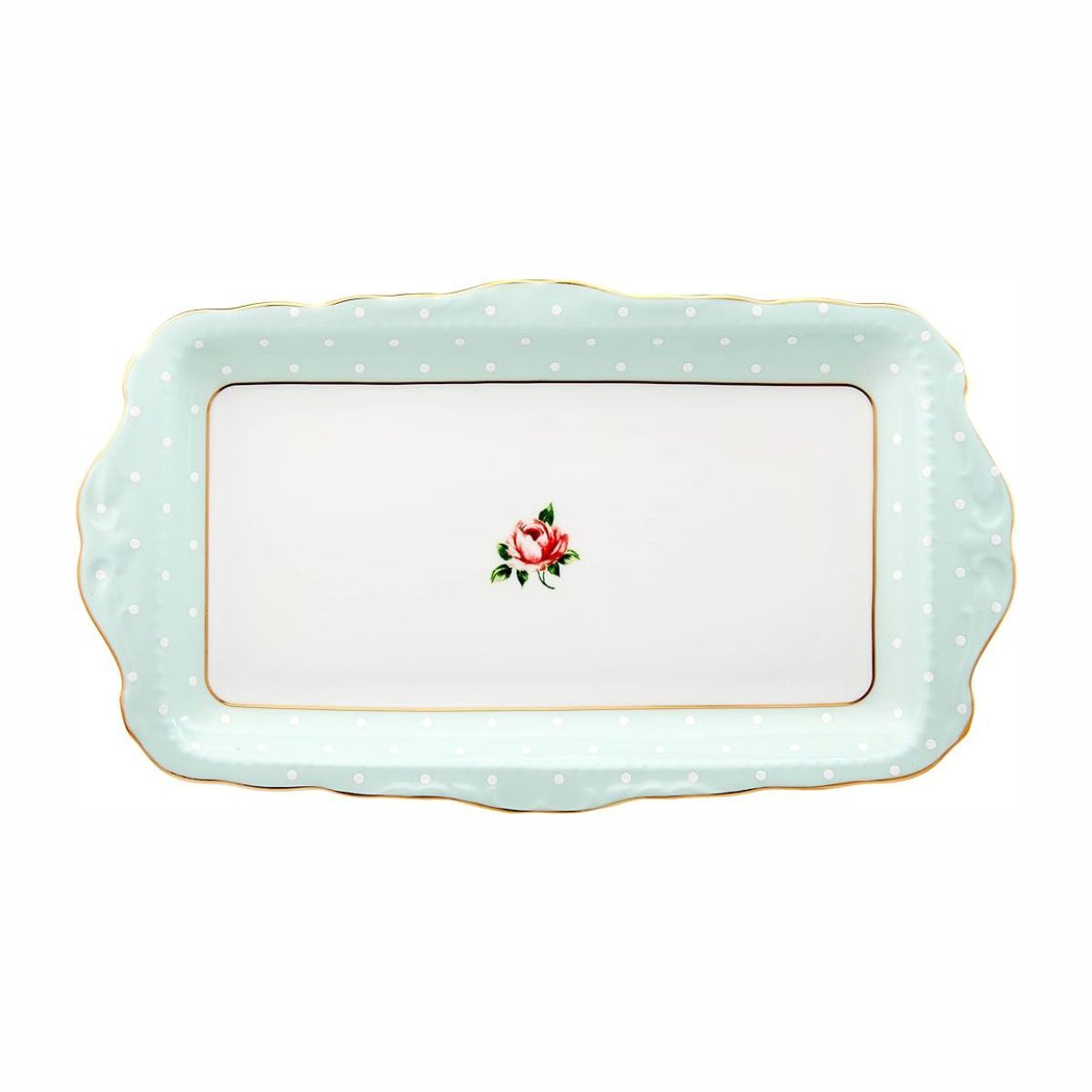 RA Polka Rose Блюдо-поднос для сэндвичей POLROS26137