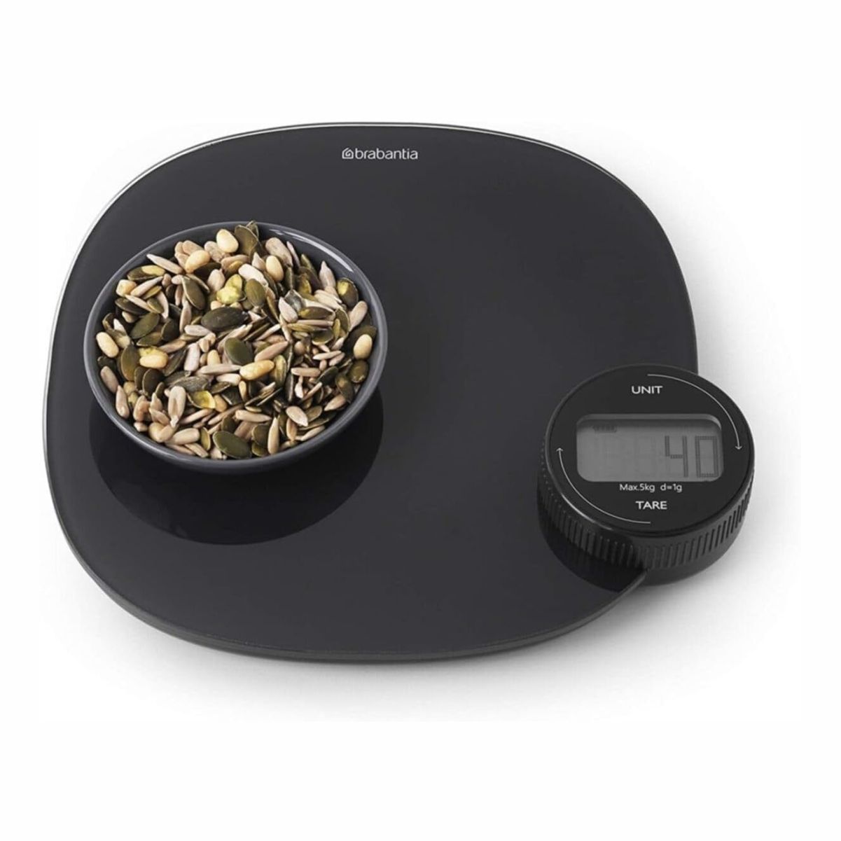 Brabantia Tasty+ Весы кухонные темно-серые 122880