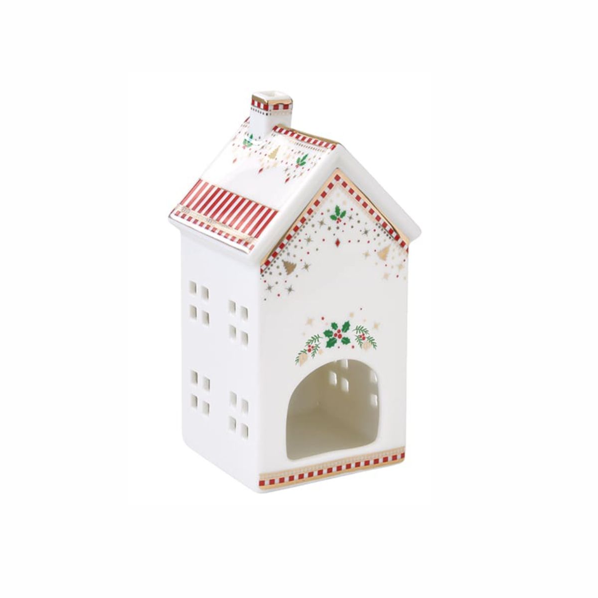 EL Nutcracker Classic Подсвечник домик 6,5х6,5х14,5см