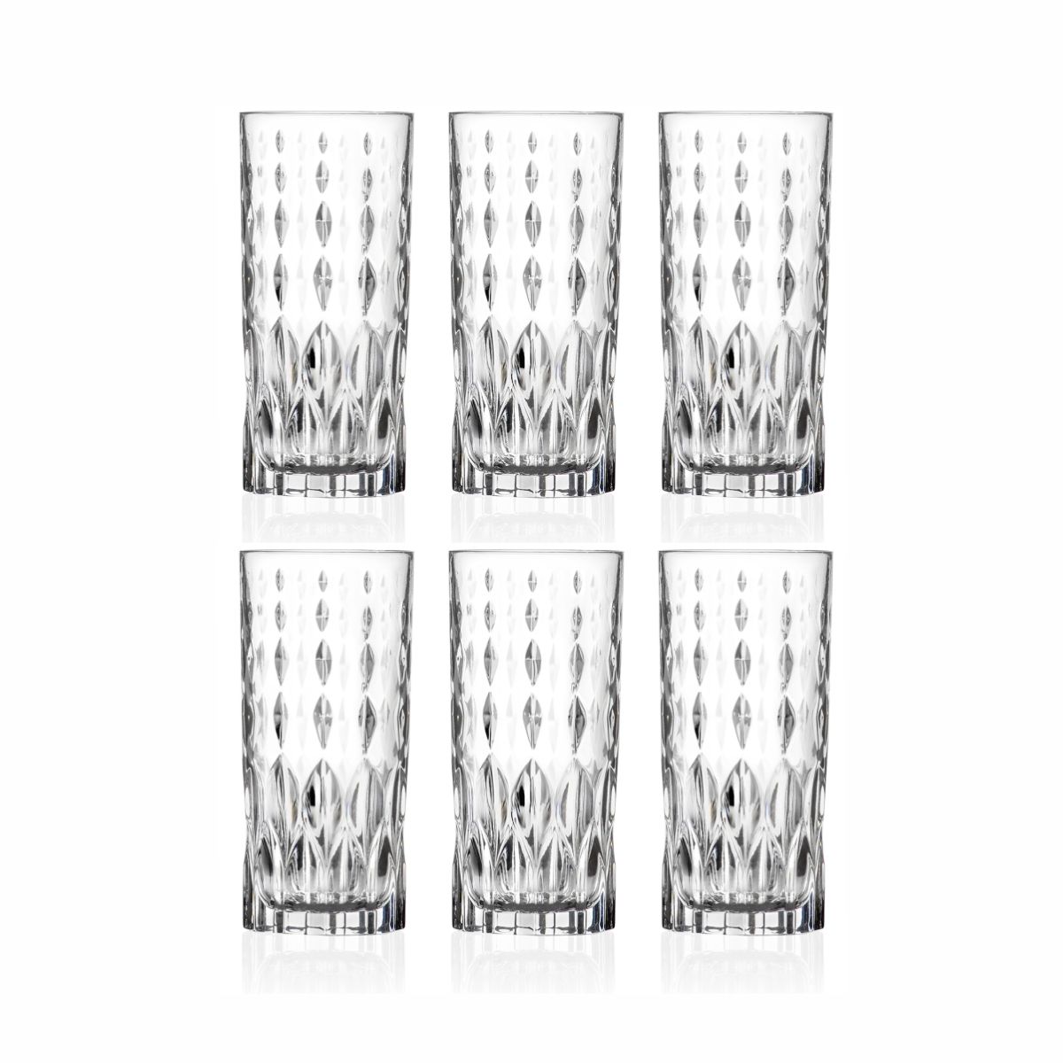 RCR Набор 6 стаканов Marilyn 350мл