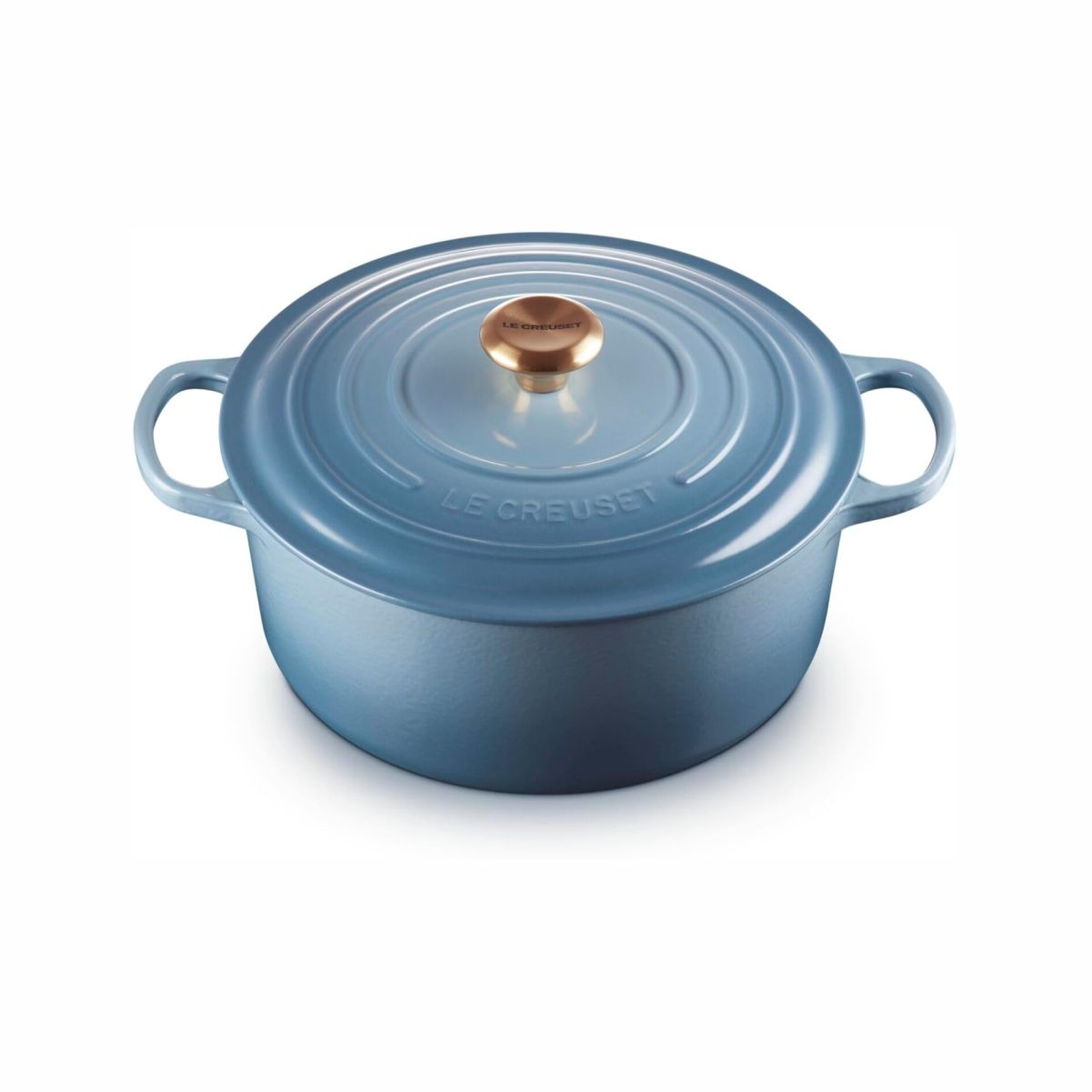 LeCreuset Кастрюля круглая 28см 6,7л Chambray