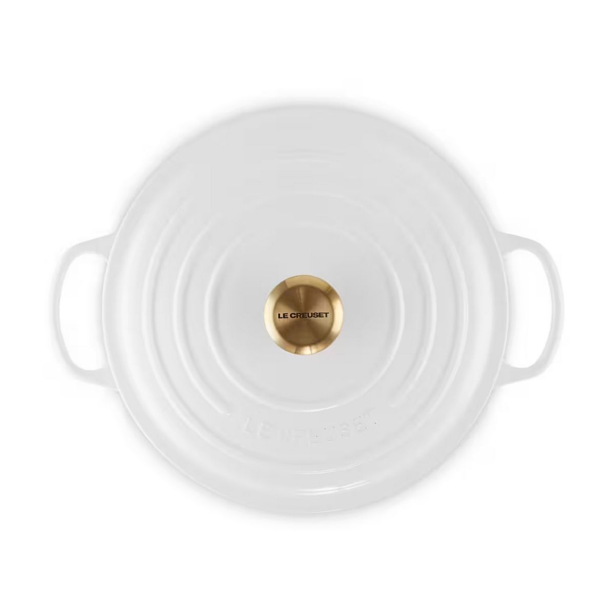 LeCreuset Кастрюля круглая 28см 6,7л White Shallow