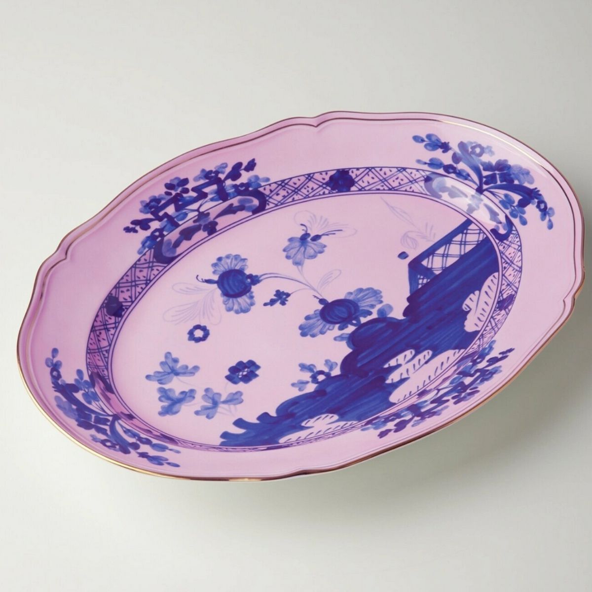 Ginori Oriente Italiano Azalea Блюдо овальное 34см