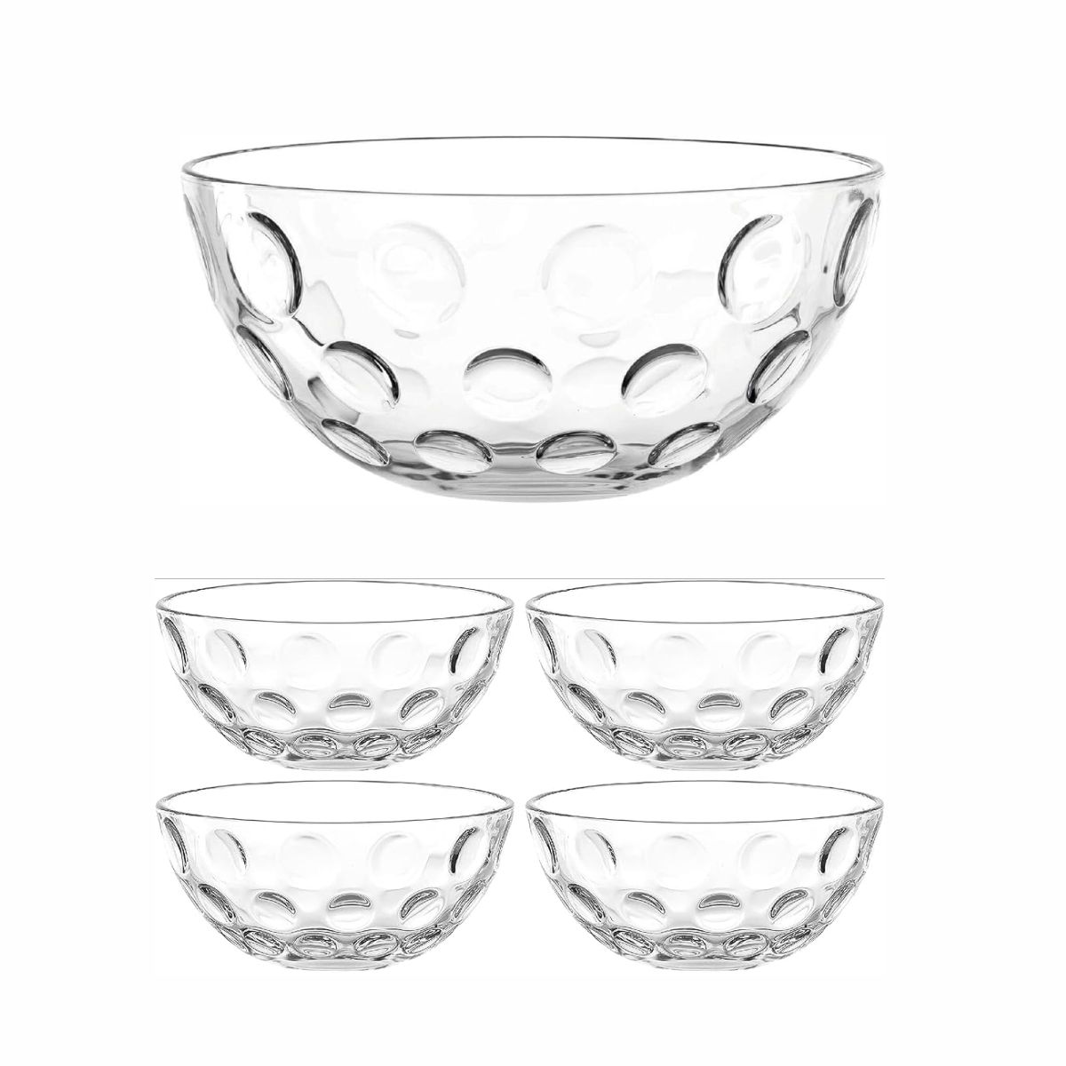 LD Набор чаш 5пр Cucina Optic 066341